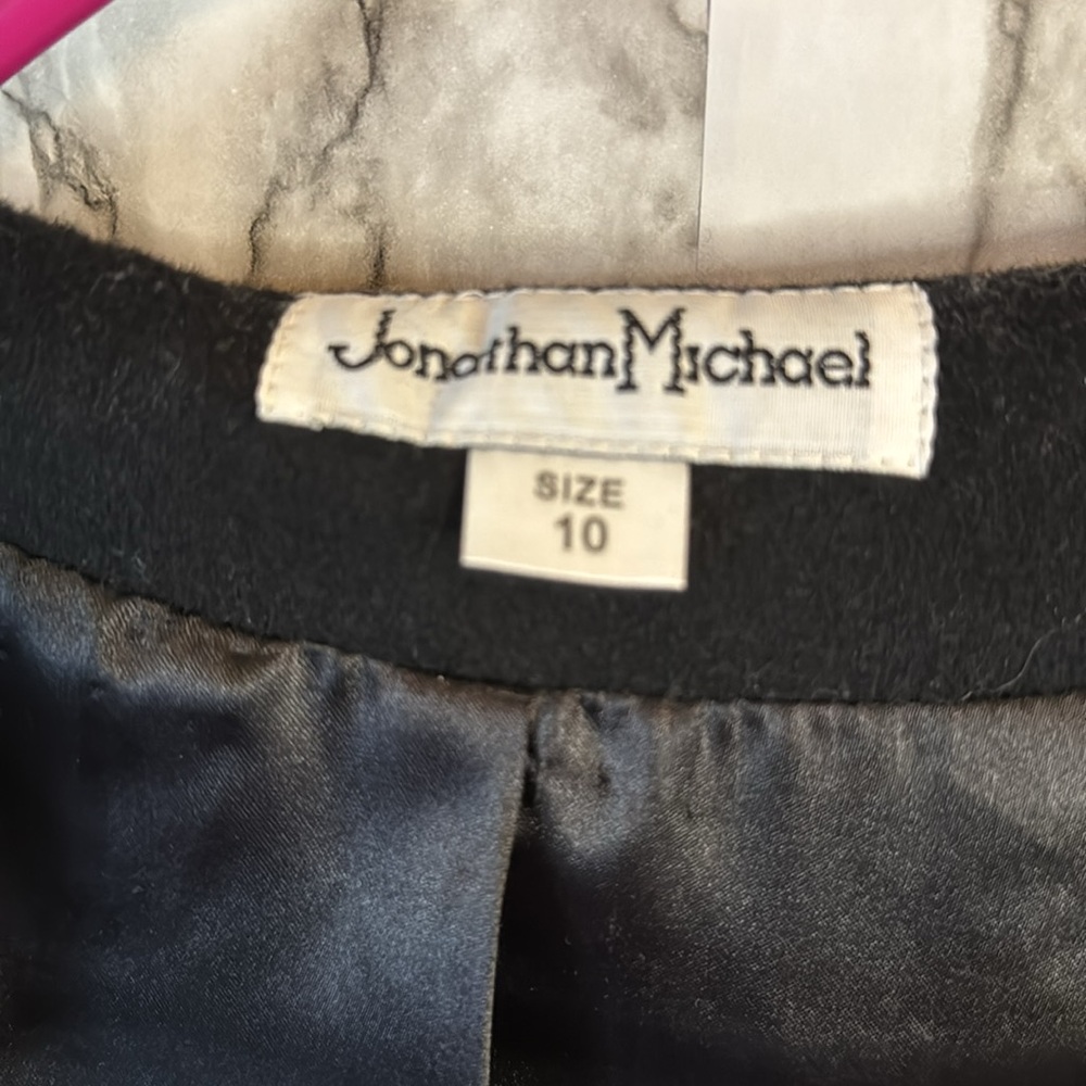 Johnathon Michael unique warm hooded jacket 80% lambs wool buttons reinforced - Picture 12 of 12